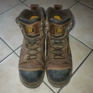 Caterpillar Ergo size 11.5 Lace-Up Work Boots - Steel Toe
